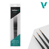 Vallejo Hobby Brushes Detail Definition Set B02990