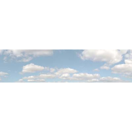 Art Printers Summer Sky OO Gauge 15" High Backscene 501A