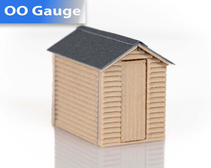 Bunters Yard 8x6 Apex Garden Shed Kit OO Gauge