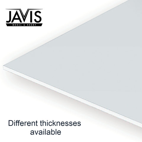 Javis Plastic Building Card Sheets 9x12 inches