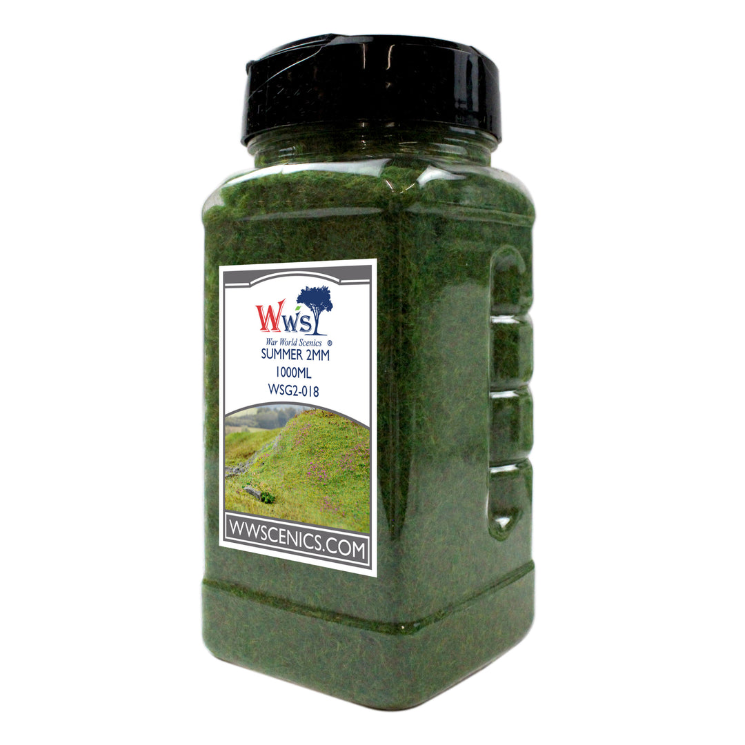 WWScenics Grünes Glas-Stein Gelände – 60 G, Für Miniatur-Basen & Dioramen