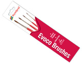 Humbrol Evoco General Purpose Brush Pack (4 brushes)