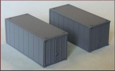 Knightwing KWH6 Intermodal 20FT Shipping Containers Kit (2-Pack)