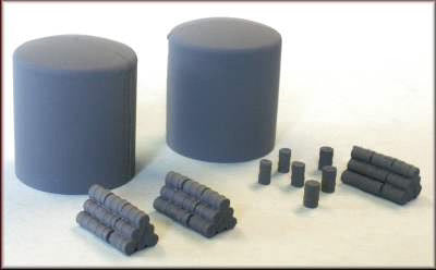 Knightwing N Gauge Fuel Oil Gas Tanks Plastic Building Kit