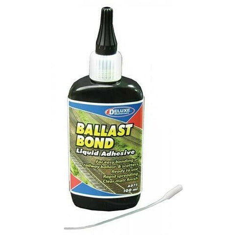 Deluxe Materials Ballast Bond with Tip (100ml) - Model Rail Ballast Glue