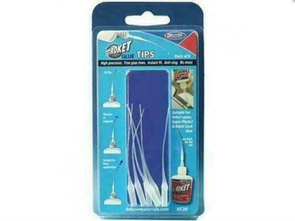 Deluxe Materials Roket Glue Tips (pack of 6) AC20
