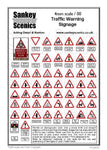 Sankey Scenics OO Gauge - Traffic Warning Signs