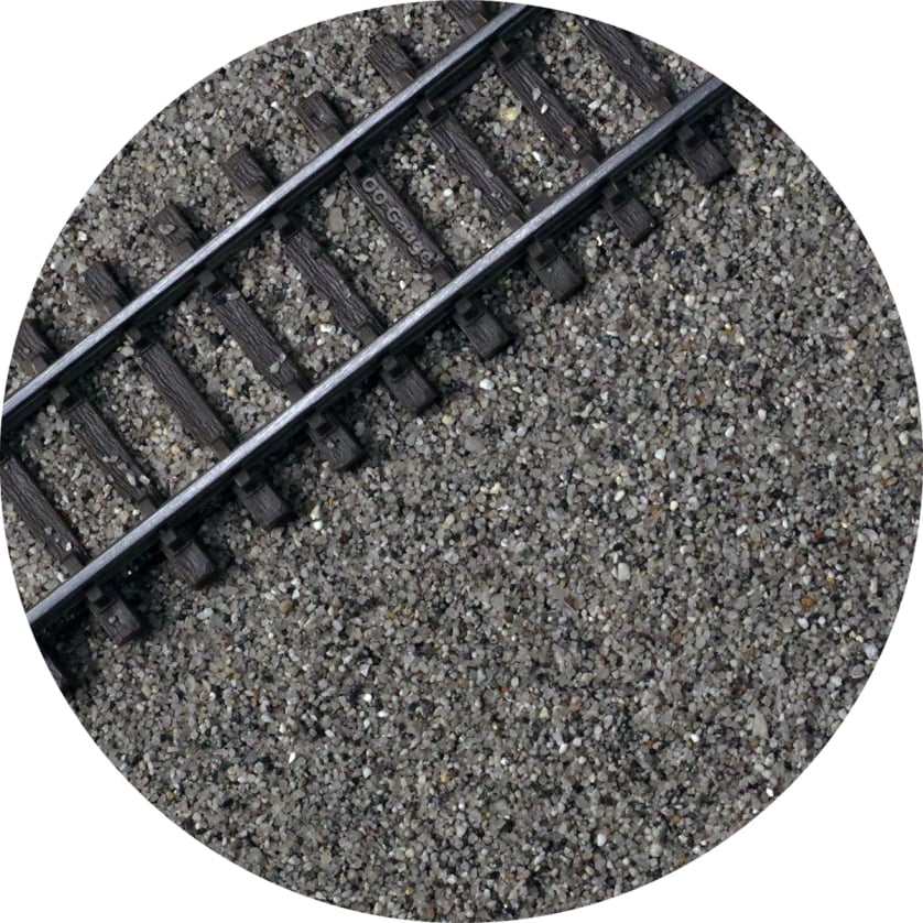 Dark Grey ballast (OO)